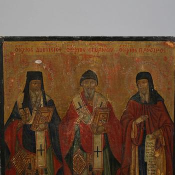 A probably late 18th century icon.