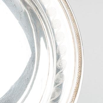 FAT PÅ FOT, nysilver, Danmark.