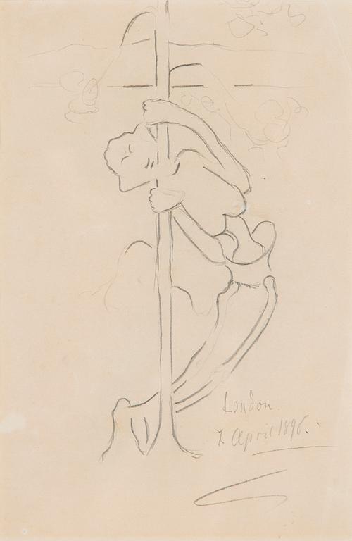 Hugo Simberg, Sketch for "Autumn".