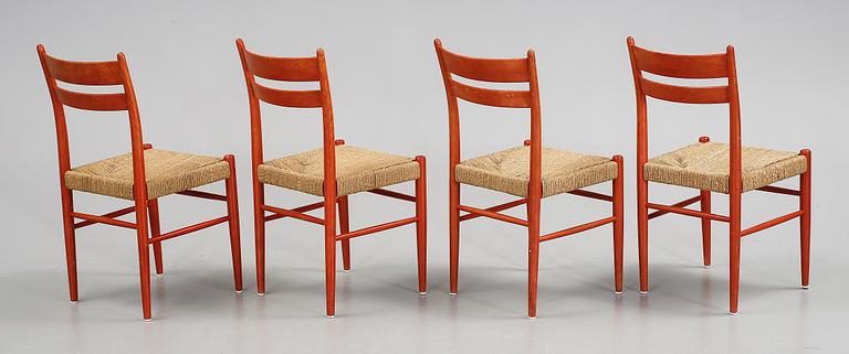 STOLAR, 4 st, design Yngve Ekström, 1900-talets andra hälft.