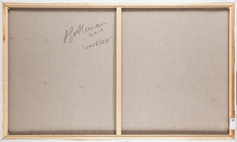 LUKAS GÖTHMAN, Signed and dated 2014 on verso. Oil on canvas.