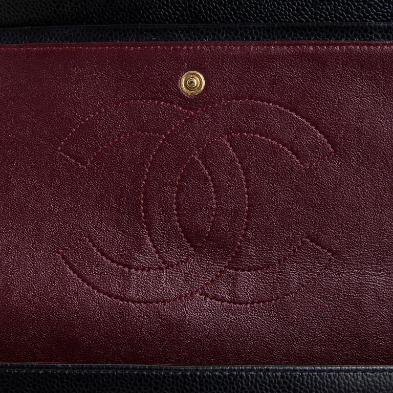 Chanel, a 'Double Flap Bag Maxi' bag, 2013-2014.