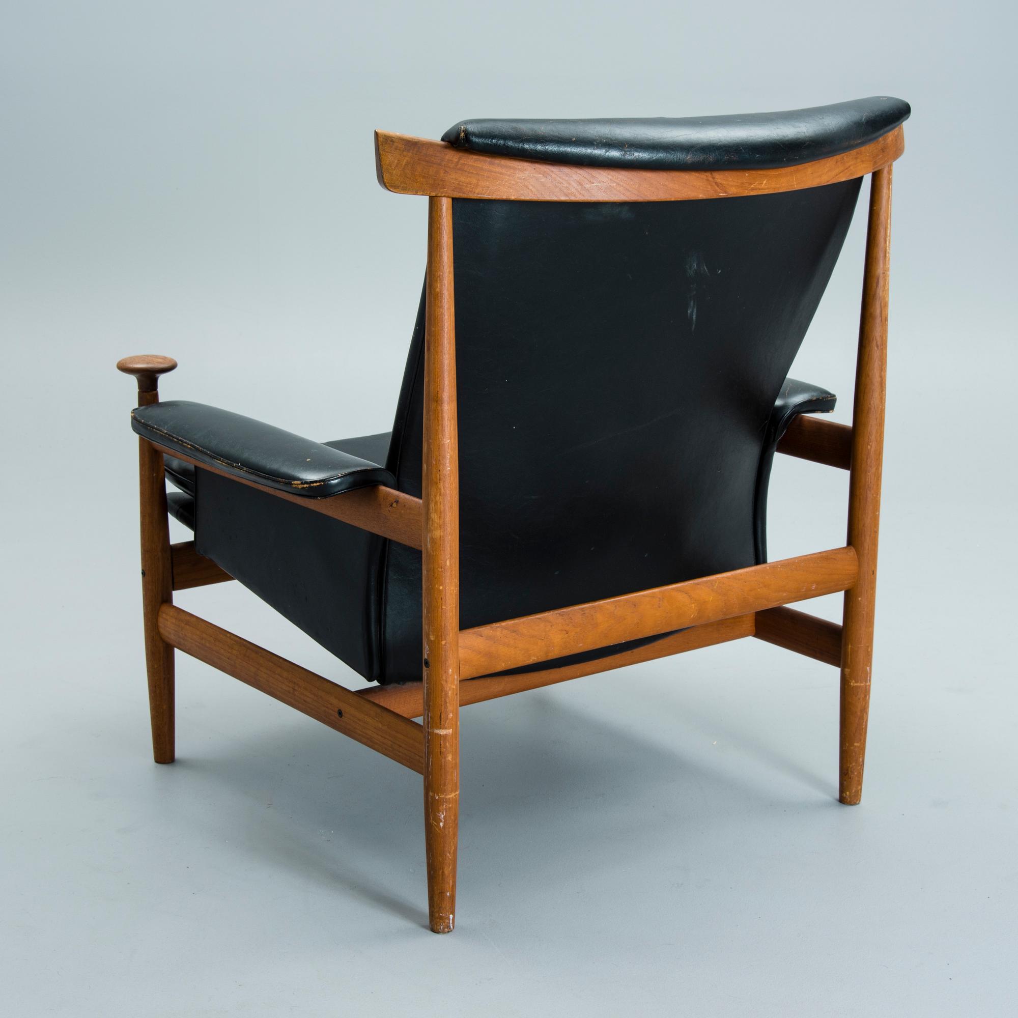 FINN JUHL, FÅTÖLJ, "Bwana", France & Son Danmark, 1960-tal.