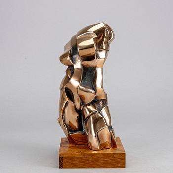 PETER MANDL, a signed and numbered bronze sculpture, "Torso".