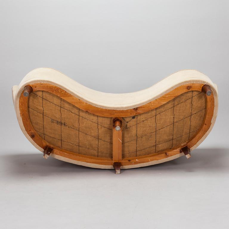 A mid-20th century sofa.