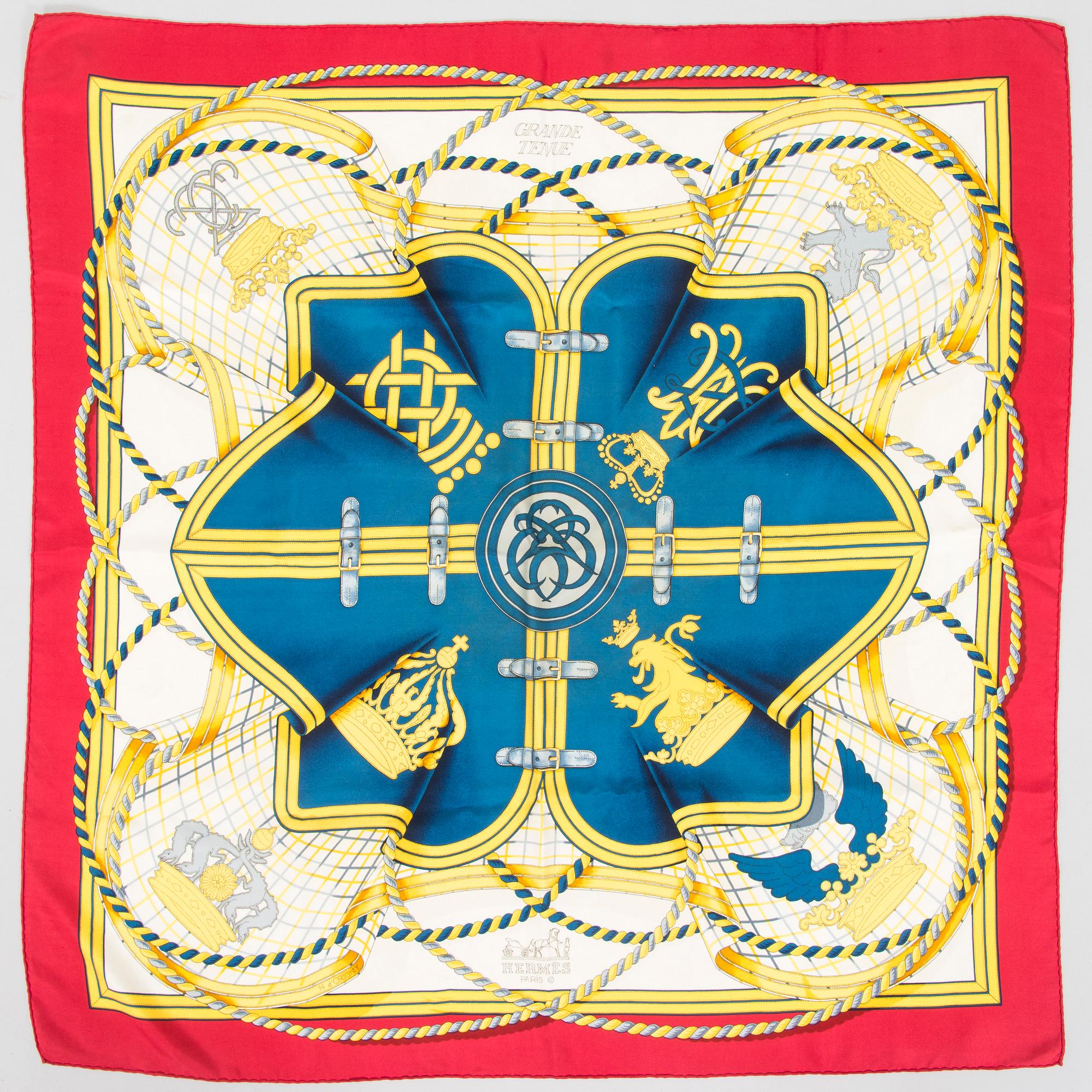 Hermès, scarf, "Grande Tenue".