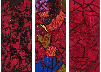 161. Johan Scott, Untitled, triptyche.