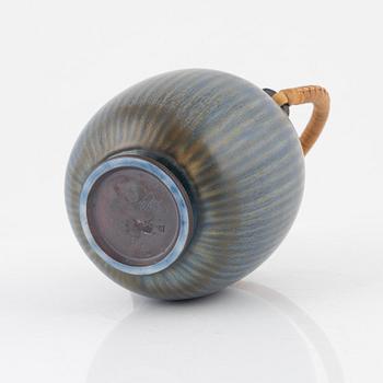 Berndt Friberg, tekanna, stengods, Gustavsbergs studio 1960.