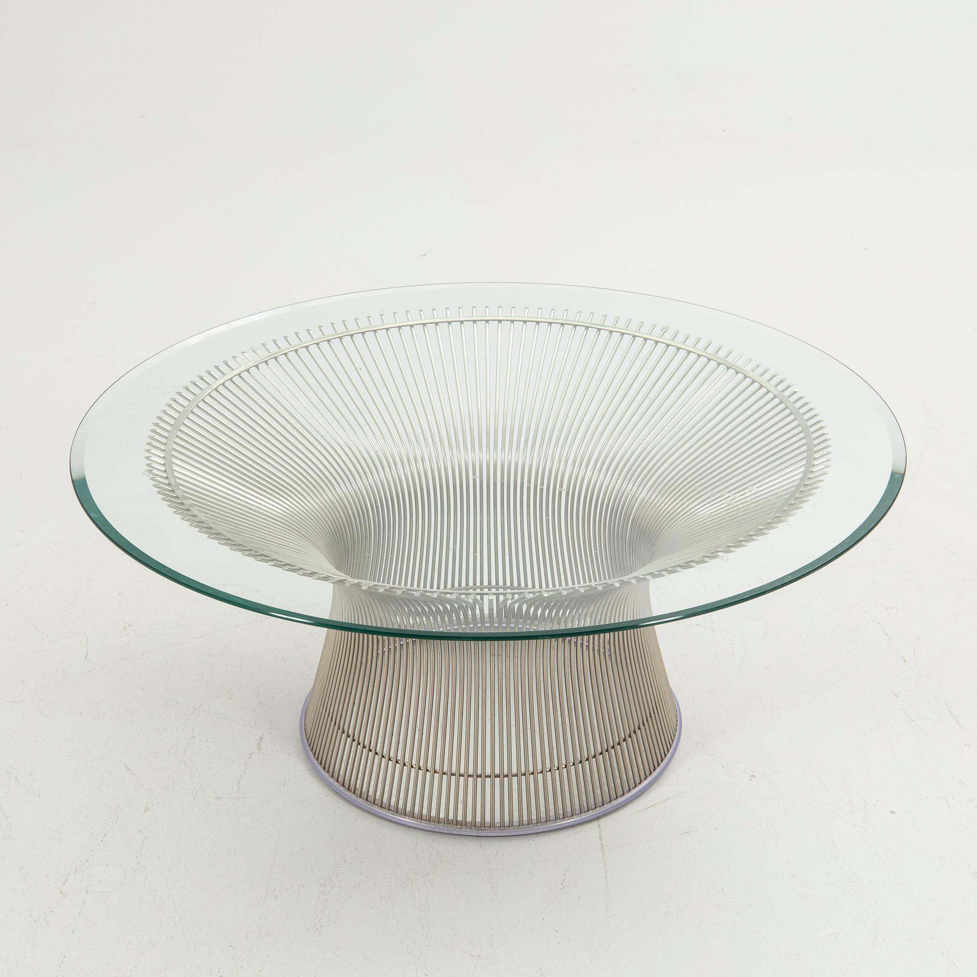 Warren Platner, soffbord, "Platner Coffee Table", Knoll, 2000-tal.