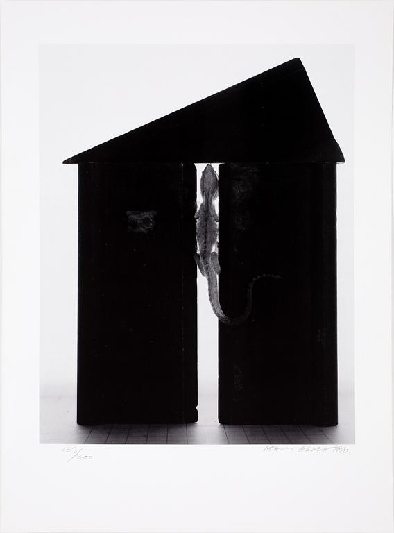 HANS GEDDA, 6st, offsettryck, "Polaroid Portfolio. Nr 2", signerad och numrerad 103/200, utgiven 1990.