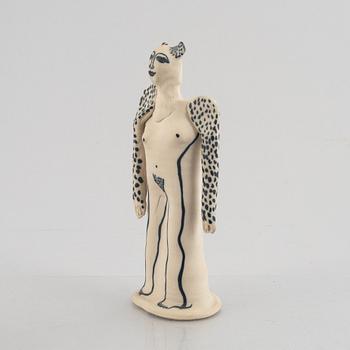 Ulrica Hydman-Vallien, skulptur, stengods, "Lady".