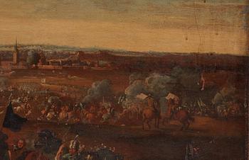 Unknown artist 17th Century. The battle of Vienna 1683.