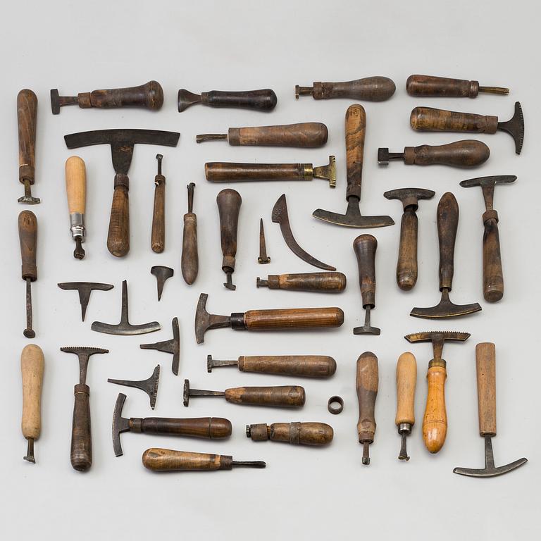 40 19th century tools.