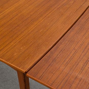 A second half of the 20th century teak dining table.