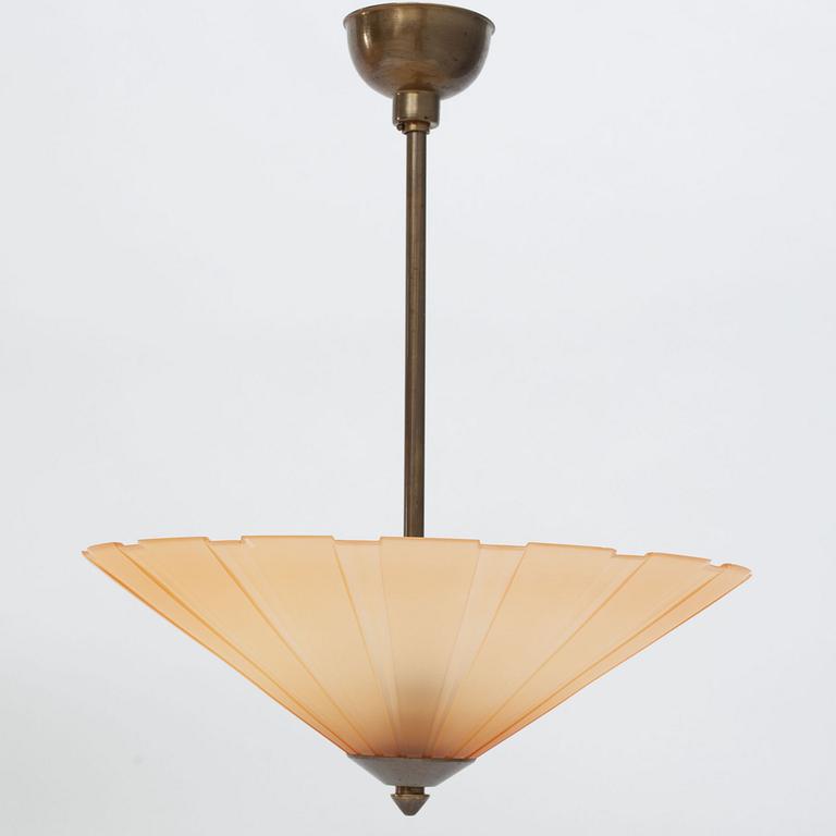 Malmö Metallvarufabrik, a ceiling lamp model "574", 1930s.