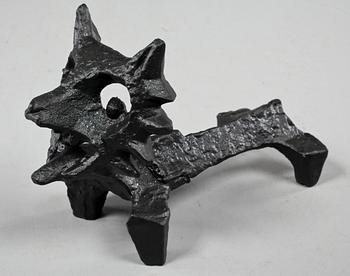 ELDHUND, gjutjärn, "Räven", Olle Hermansson, Husqvarna, 1900-talets andra hälft.