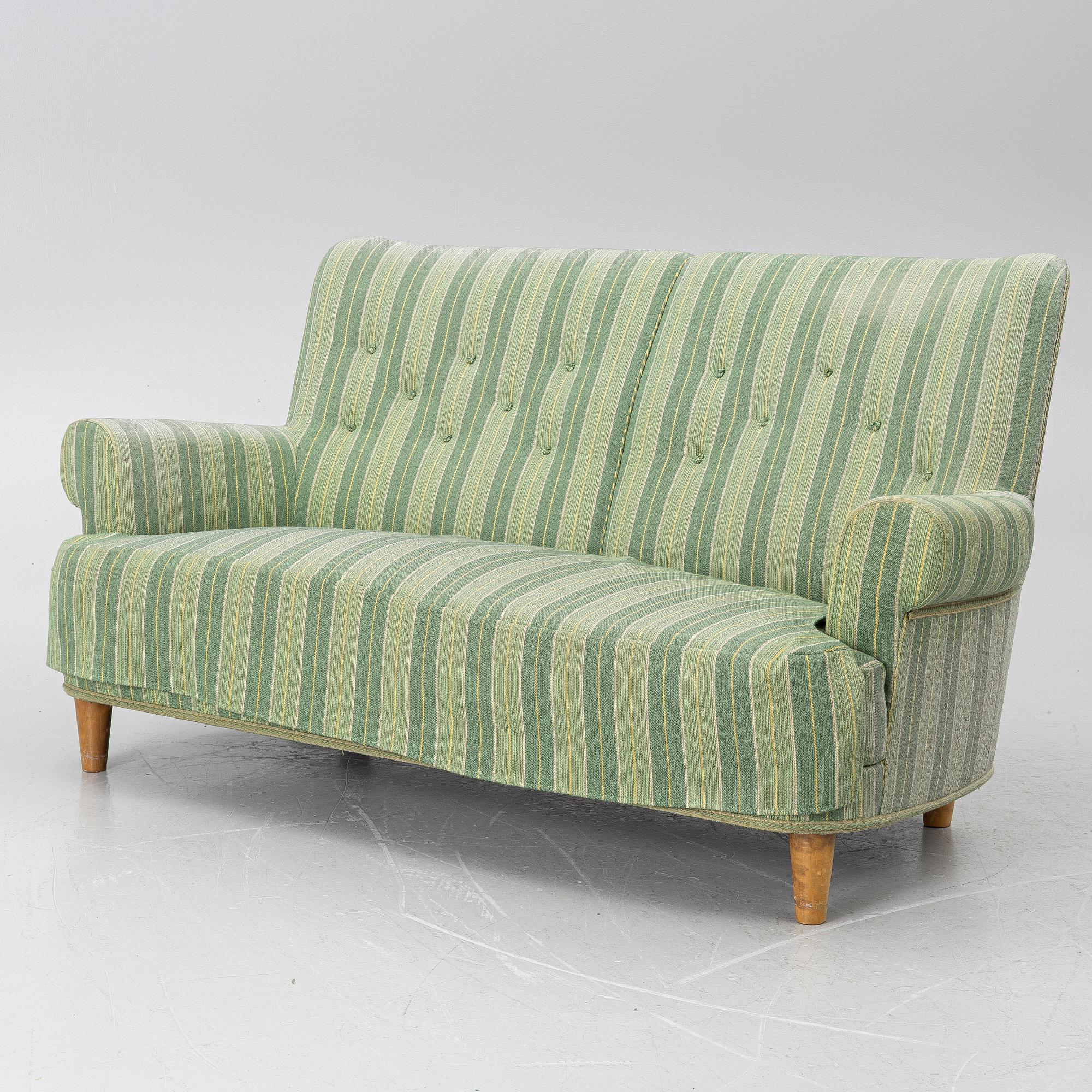 two Wergeland sofas, second half of the 20th century.