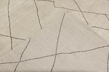 A Moroccan carpet, 293 x 200 cm.