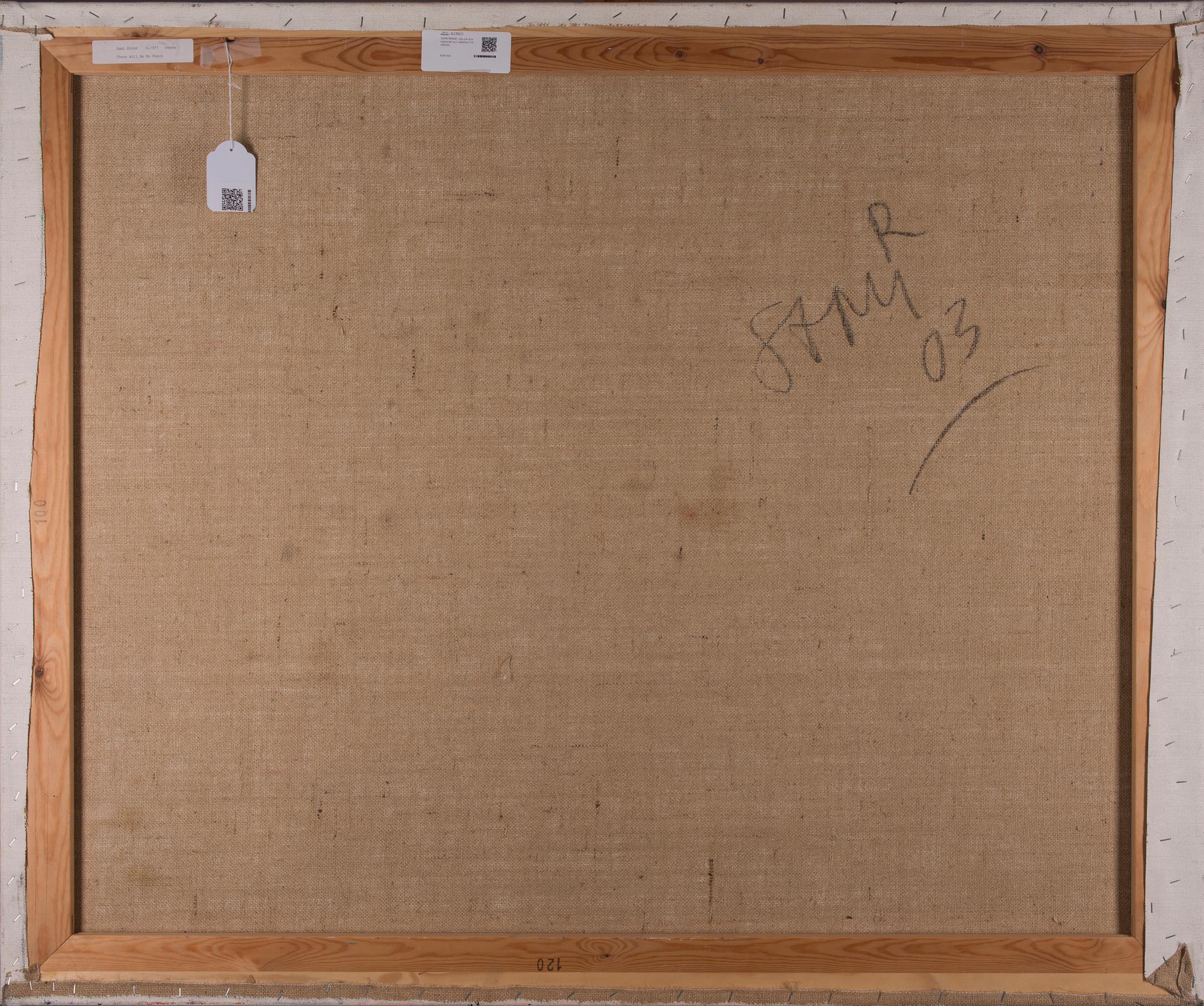 SAMI RINNE, olja på duk, signerad och daterad 03.