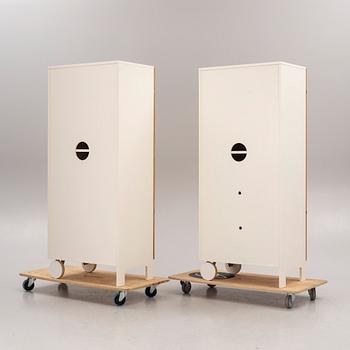 Thomas Sandell, skåp, ett par, ur PS-kollektionen, IKEA, 1990-tal.