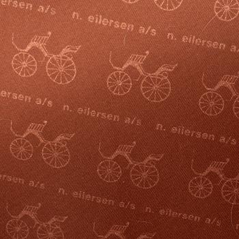 Sofa and footstool, Eilersen, Denmark late 20th Century.