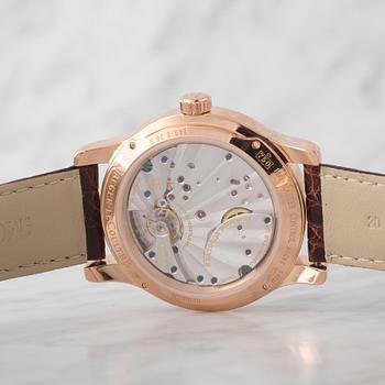 JAEGER-LeCOULTRE, Master Eight Days Perpetual, wristwatch, 41,5 mm,