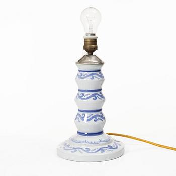 Wilhelm Kåge, a table lamp, Gustavsberg, 1920.