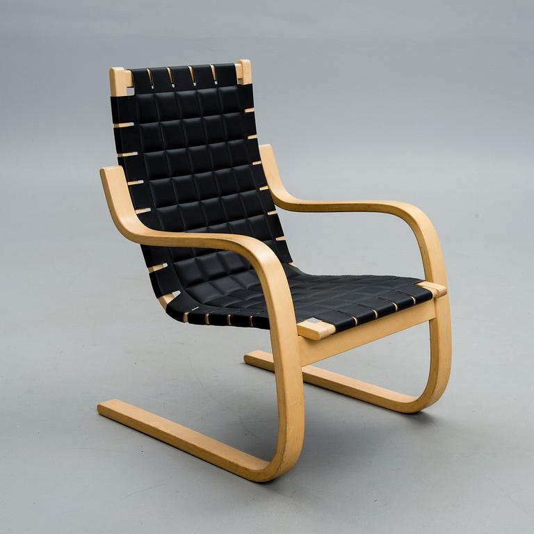 ALVAR AALTO, FÅTÖLJ 406, Artek 1980-90-tal.