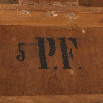 Pillar table, circa 1900.