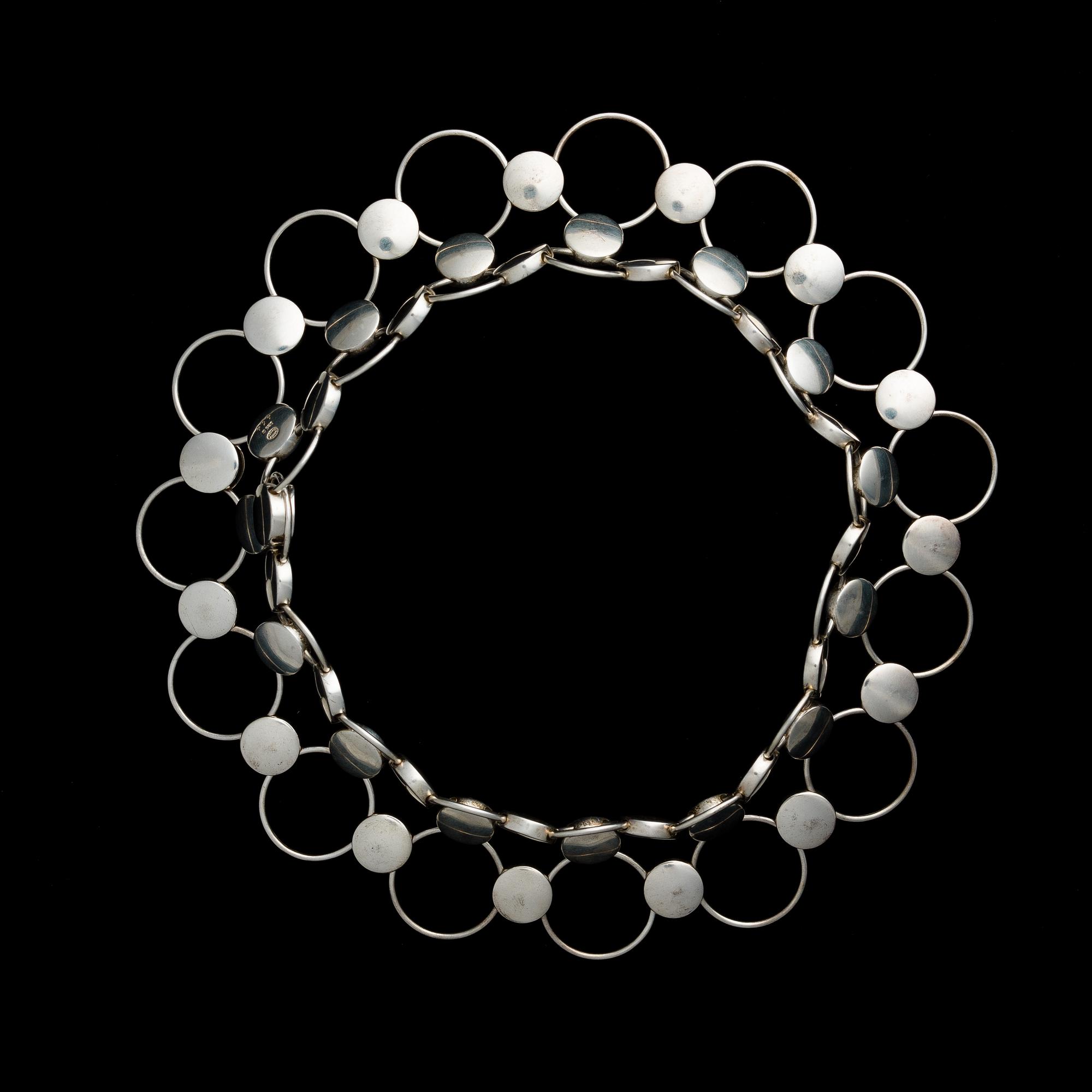 REGITZE OVERGAARD, COLLIER Regitze, Georg Jensen, silver.