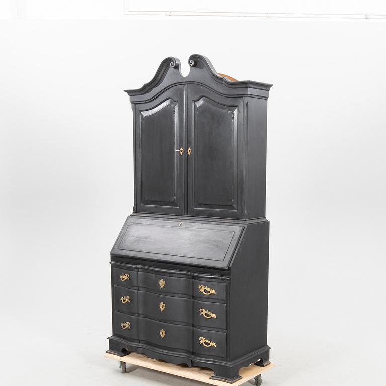 Writing Cabinet with Chair Rococo Style 20th Century.