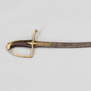 SABRE, marked Wira Bruk Anno 1762.