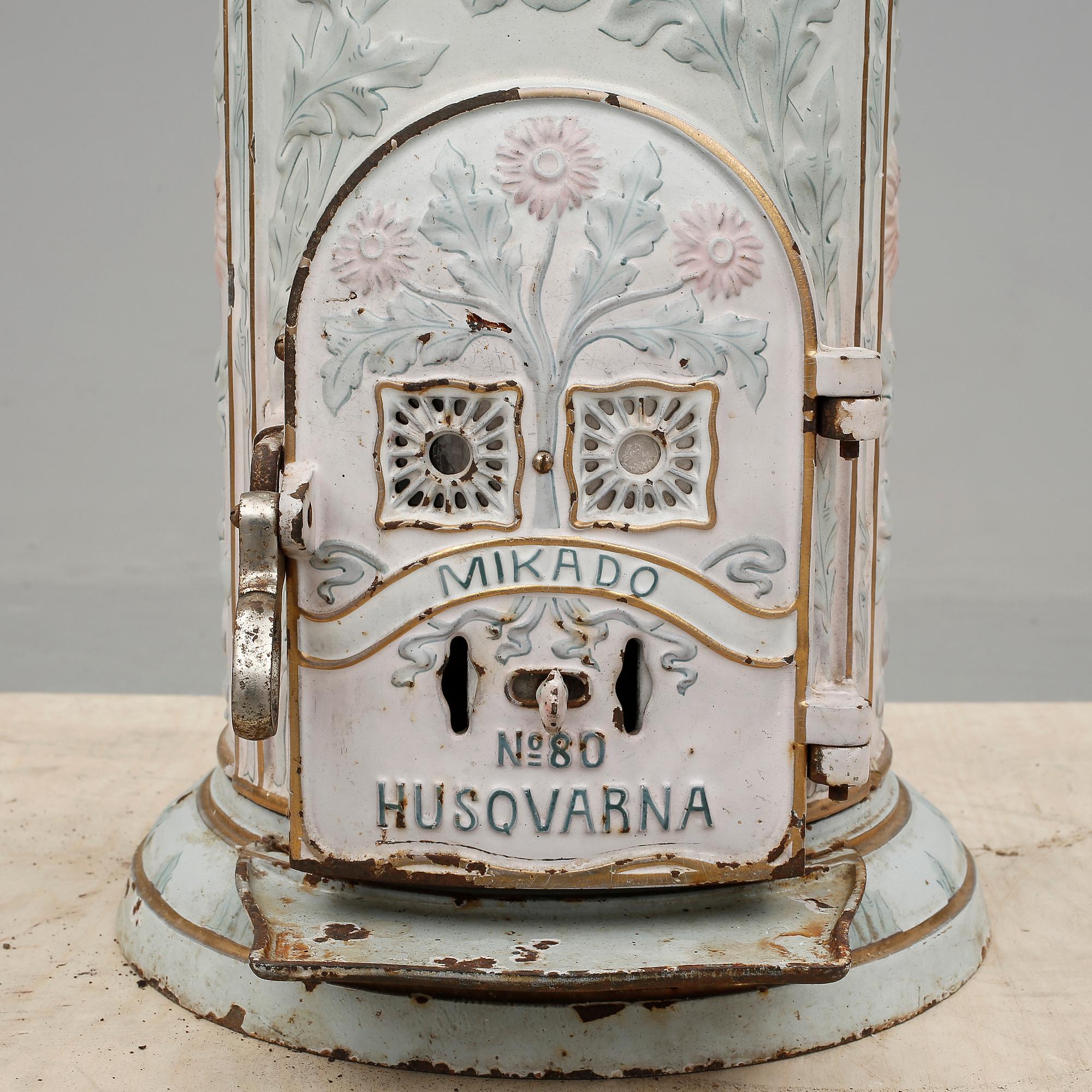 KAMIN, "Mikado", Husqvarna, tidigt 1900-tal.
