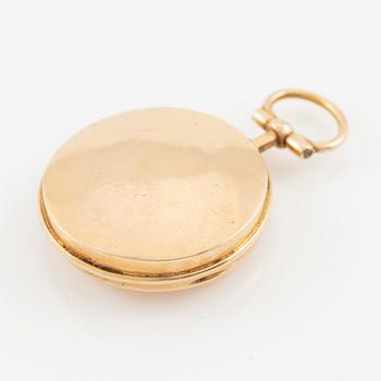 Medaljong 18K guld.