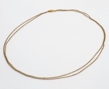 A necklace, late 19th century.