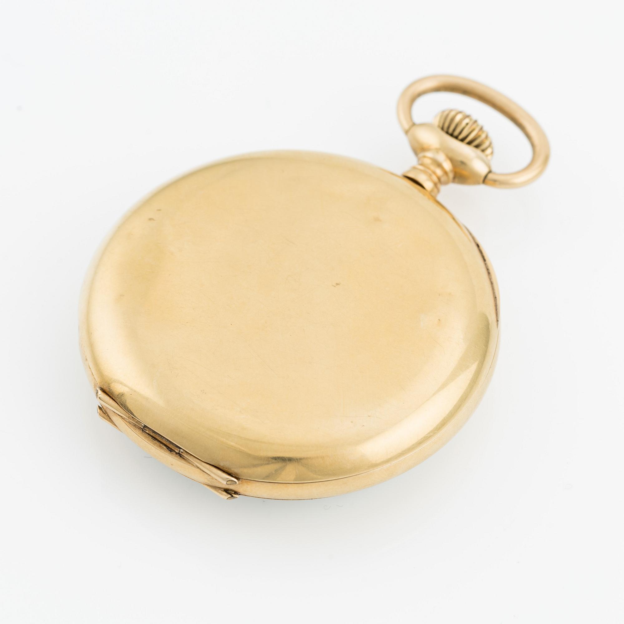 Invar pocket watch 51 mm. Bukowskis