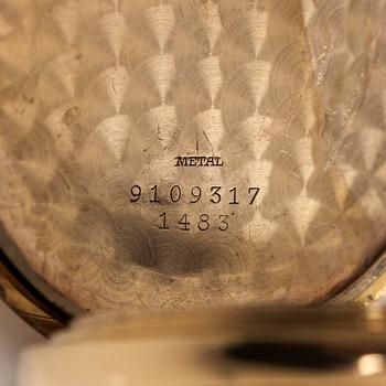 Longines, pocket watch, hunter, 50.5 mm.