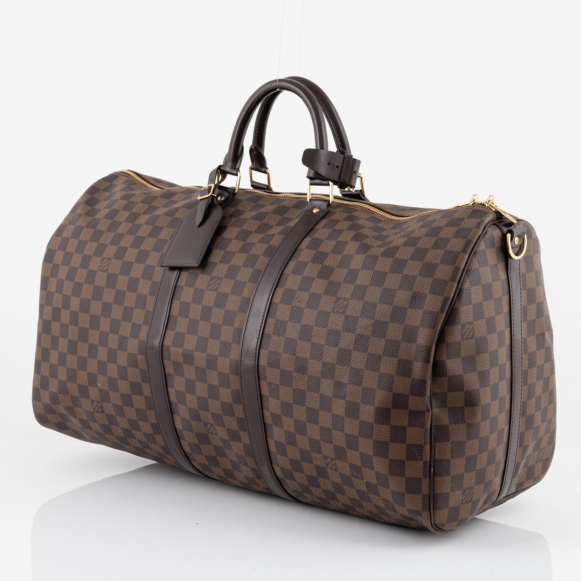 Louis Vuitton, weekend bag "Keepall 55 Bandoulière", 2010.