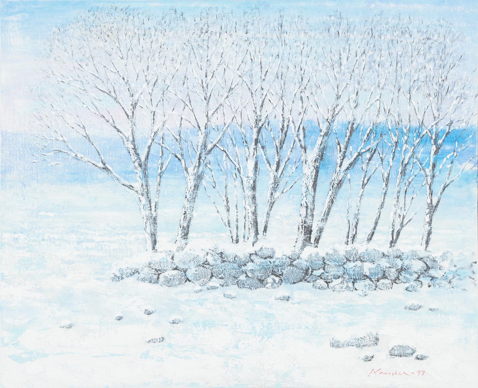 Leif Kander, olja på duk, signerad och daterad -97.