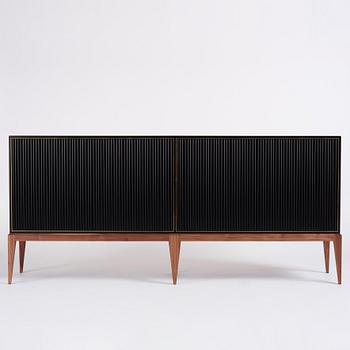 Attila Suta, a sideboard, executed in his own studio, Stockholm, 2022.