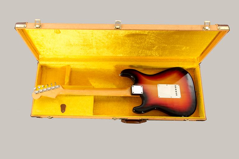 ELGITARR, Fender Stratocaster, 1965, Sunburst - time capsule condition.