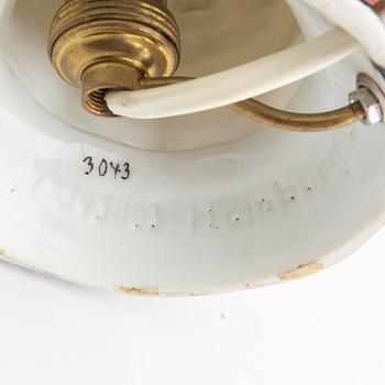A Rosenthal porcelain perfume lamp first half of the 20th century.