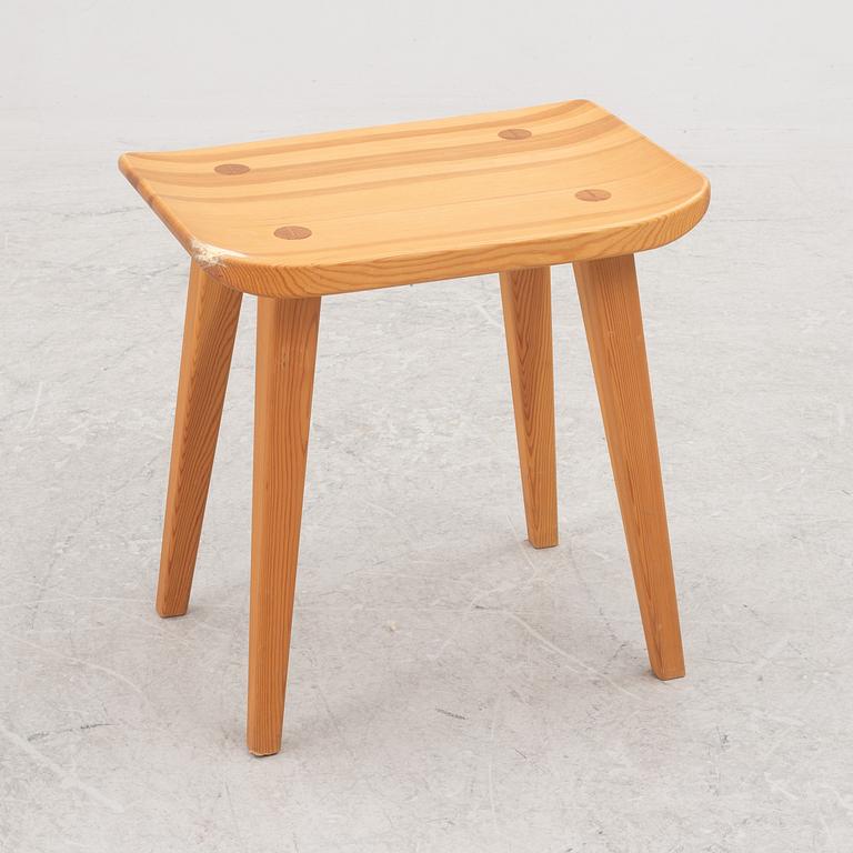 Carl Malmsten, a 'Visingsö' stool, second half of the 20th Century.