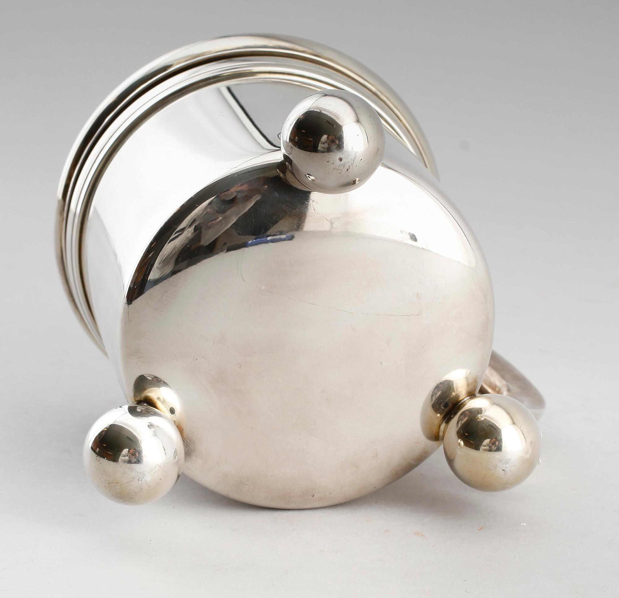 STOP, silver, barockstil, GAB, Stockholm 1967. Vikt ca 399 g.