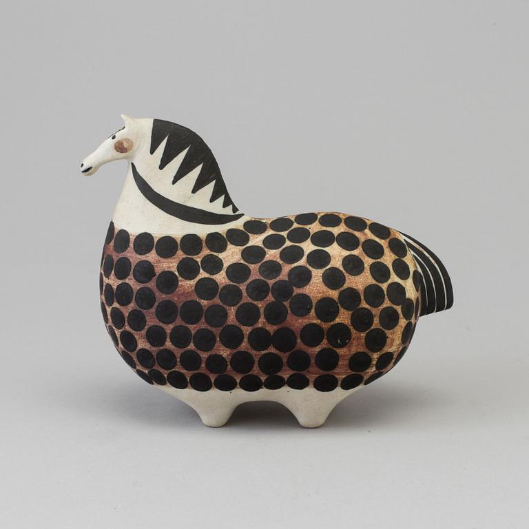 A stoneware figurine by Stig Lindberg for Gustavsberg studio. Produced 1952-72.