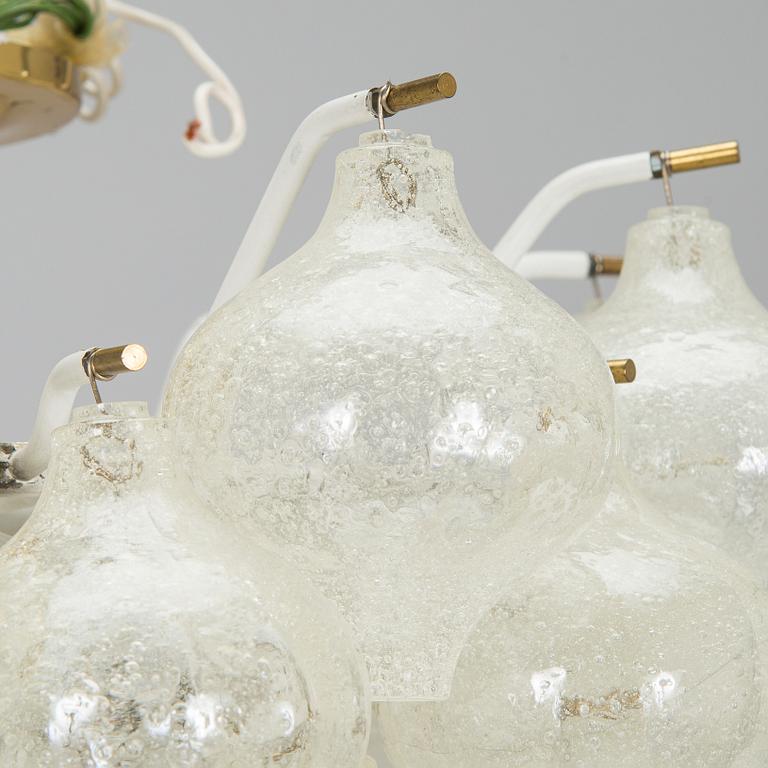 A 1960-70s ceiling lamp, model Tulipan 41 DL Flush Mount, for J. T. Kalmar.