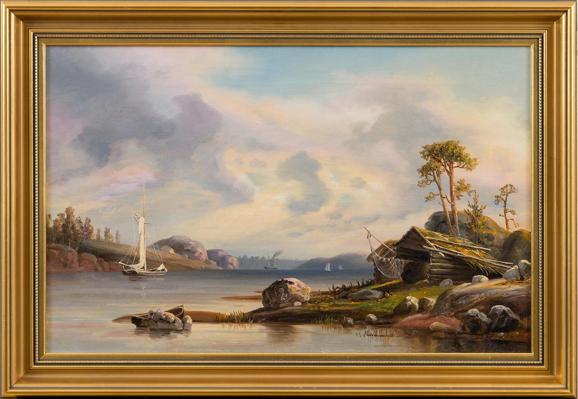 JOHAN KNUTSON, SKÄRGÅRDSVY.