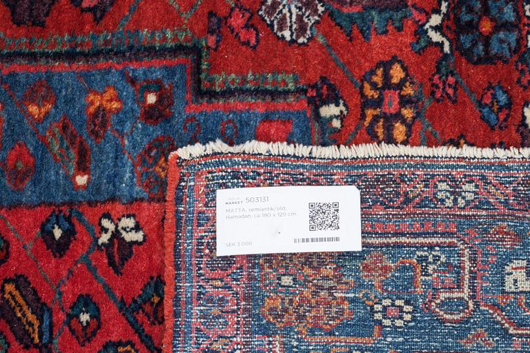 MATTA, semiantik/old, Hamadan, ca 190 x 129 cm.