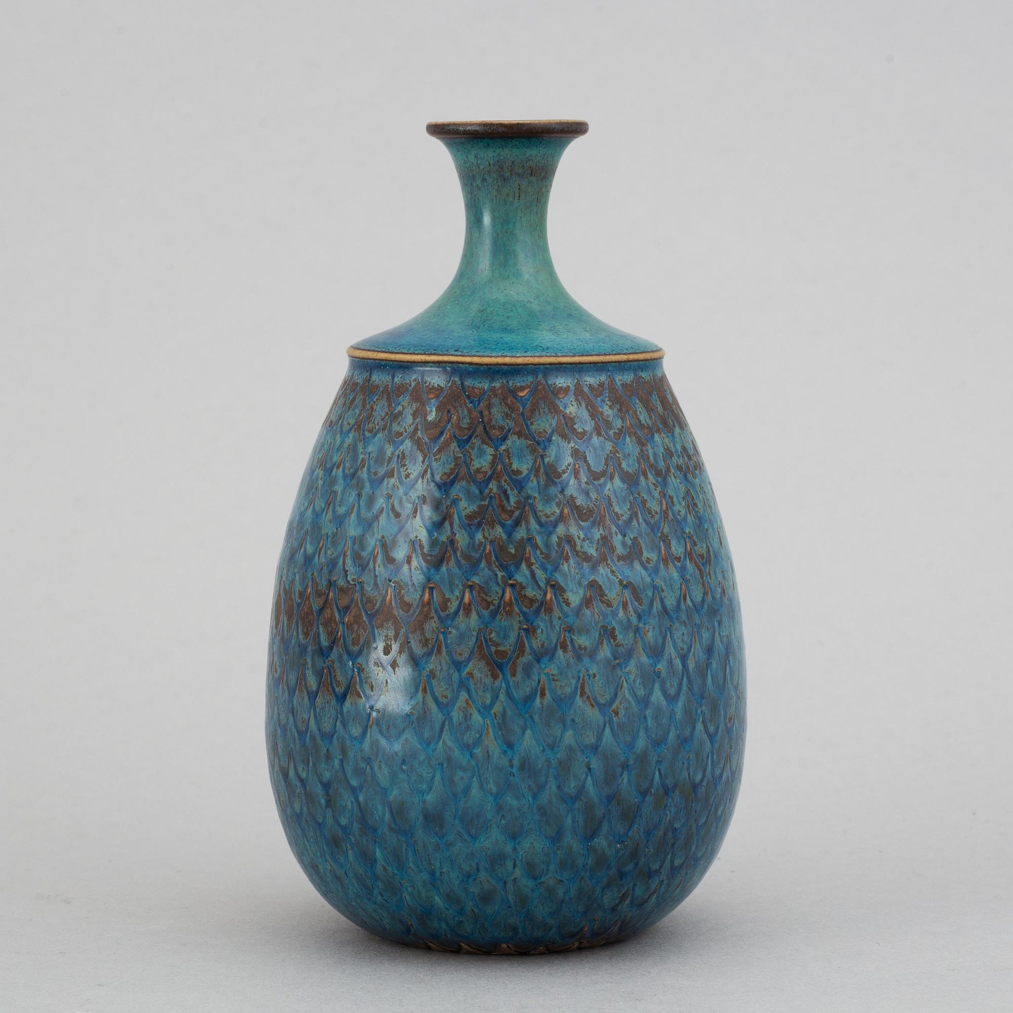 Stig Lindberg, vas, stengods, Gustavsbergs studio.