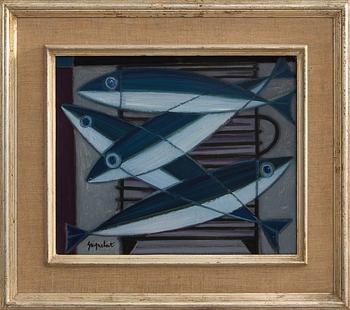 Jean-Claude Guignebert, Stilleben med fiskar.